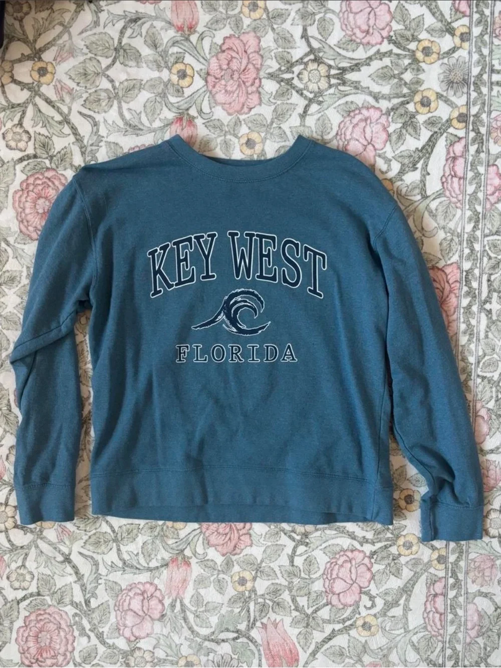 Key West Florida Blue Pullover Sweatshirt